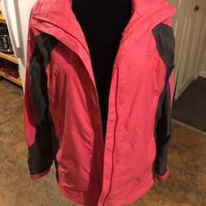 L Columbia Rain Coat